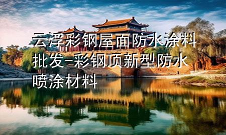 云浮彩钢屋面防水涂料批发-彩钢顶新型防水喷涂材料