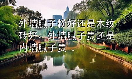 外墙腻子粉好还是木纹砖好，外墙腻子贵还是内墙腻子贵