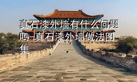 真石漆外墙有什么问题吗-真石漆外墙做法图集
