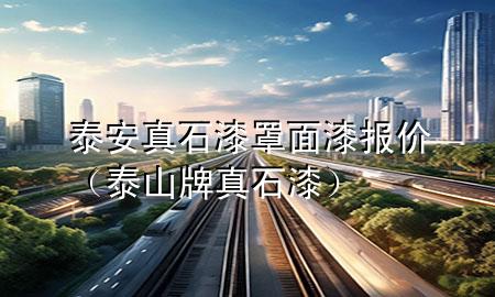 泰安真石漆罩面漆报价（泰山牌真石漆）