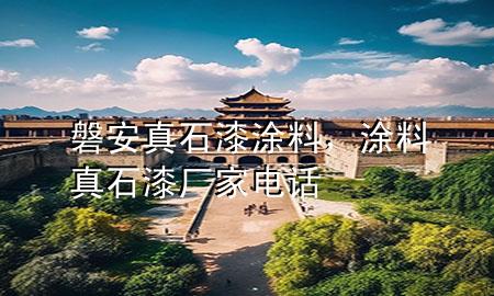 磐安真石漆涂料，涂料真石漆厂家电话