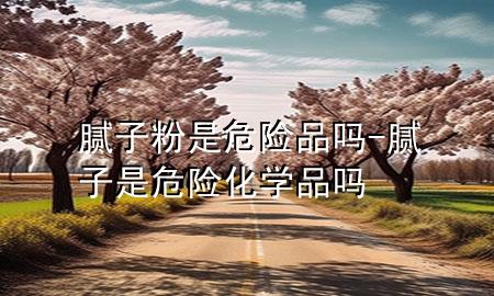 腻子粉是危险品吗-腻子是危险化学品吗