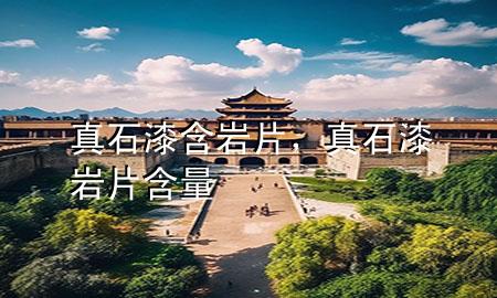 真石漆含岩片，真石漆岩片含量
