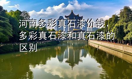 河南多彩真石漆价钱，多彩真石漆和真石漆的区别