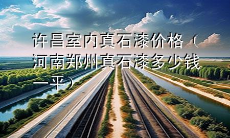许昌室内真石漆价格（河南郑州真石漆多少钱一平）