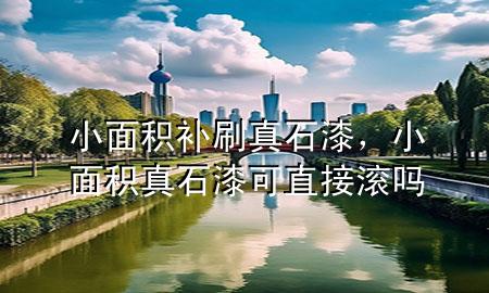 小面积补刷真石漆，小面积真石漆可直接滚吗