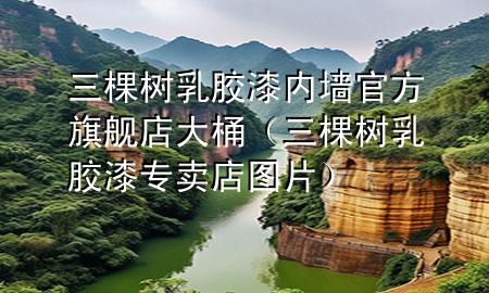 三棵树乳胶漆内墙官方旗舰店大桶（三棵树乳胶漆专卖店图片）
