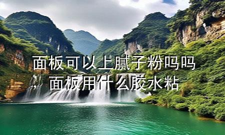 面板可以上腻子粉吗吗，面板用什么胶水粘