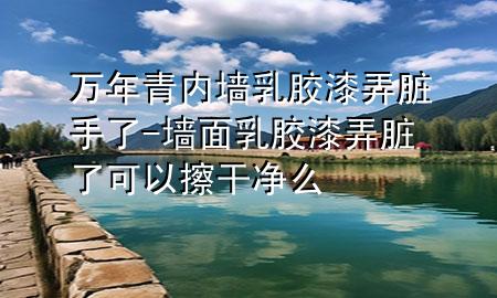 万年青内墙乳胶漆弄脏手了-墙面乳胶漆弄脏了可以擦干净么
