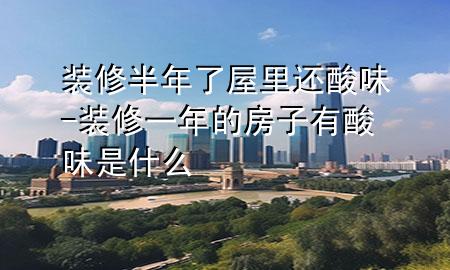 装修半年了屋里还酸味-装修一年的房子有酸味是什么
