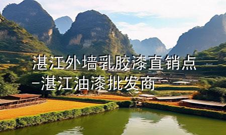 湛江外墙乳胶漆直销点-湛江油漆批发商