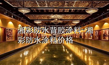 湘彩防水背胶涂料-湘彩防水涂料价格