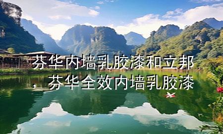 芬华内墙乳胶漆和立邦，芬华全效内墙乳胶漆