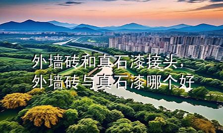 外墙砖和真石漆接头，外墙砖与真石漆哪个好