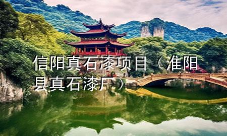 信阳真石漆项目（淮阳县真石漆厂）