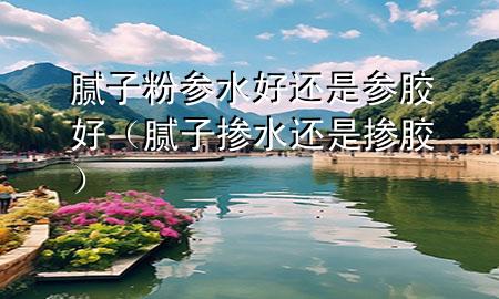 腻子粉参水好还是参胶好（腻子掺水还是掺胶）