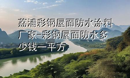 荔浦彩钢屋面防水涂料厂家-彩钢屋面防水多少钱一平方