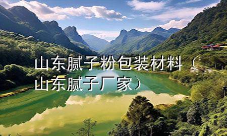 山东腻子粉包装材料（山东腻子厂家）
