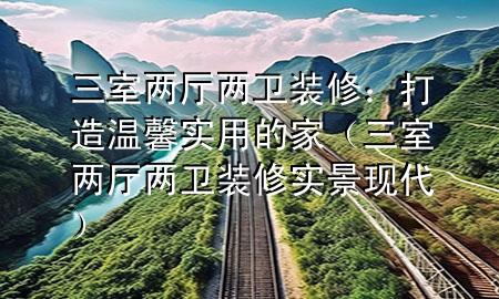 三室两厅两卫装修：打造温馨实用的家（三室两厅两卫装修实景 现代）