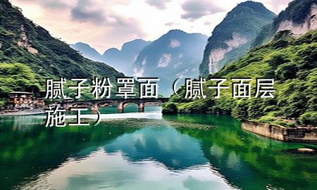 腻子粉罩面（腻子面层施工）