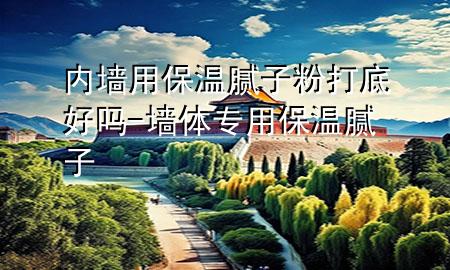内墙用保温腻子粉打底好吗-墙体专用保温腻子