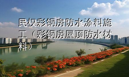 民权彩钢房防水涂料施工（彩钢房屋顶防水材料）