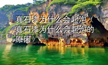 真石漆为什么会起泡（真石漆为什么会起泡的原因）