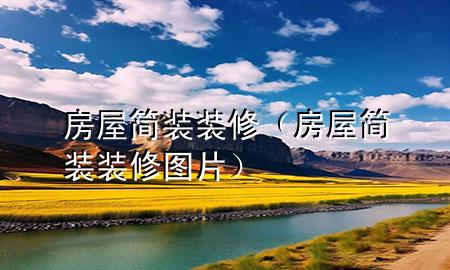 房屋简装装修（房屋简装装修图片）