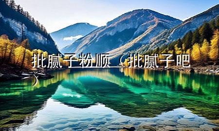 批腻子粉顺（批腻子吧）