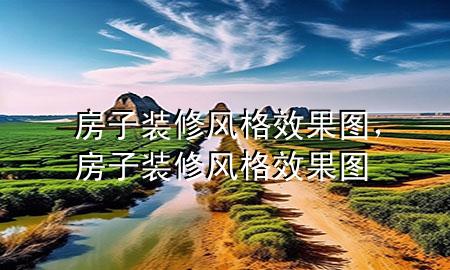 房子装修风格效果图，房子装修风格效果图