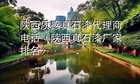 陕西质感真石漆代理商电话（陕西真石漆厂家排名）