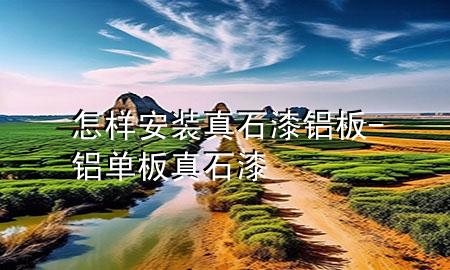 怎样安装真石漆铝板-铝单板真石漆