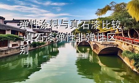 弹性涂料与真石漆比较-真石漆弹性非弹性区别