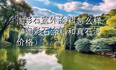 淘彩石室外涂料怎么样（陶彩石涂料和真石漆价格）