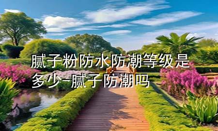 腻子粉防水防潮等级是多少-腻子防潮吗