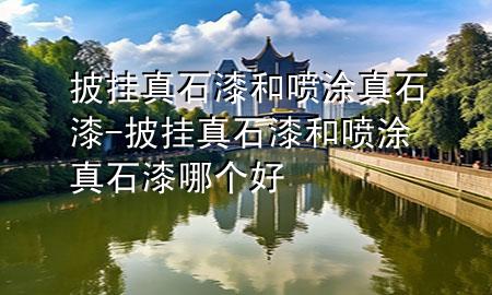 披挂真石漆和喷涂真石漆-披挂真石漆和喷涂真石漆哪个好