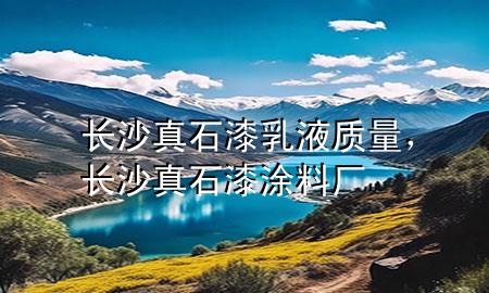 长沙真石漆乳液质量，长沙真石漆涂料厂