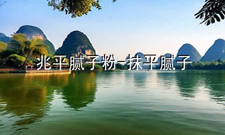兆平腻子粉-抹平腻子