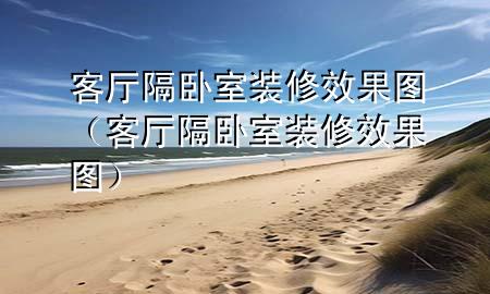 客厅隔卧室装修效果图（客厅隔卧室装修效果图）