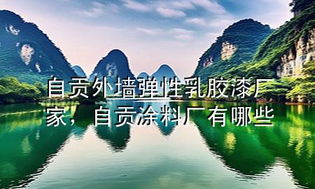 自贡外墙弹性乳胶漆厂家，自贡涂料厂有哪些