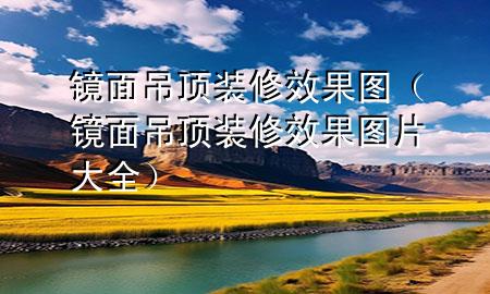 镜面吊顶装修效果图（镜面吊顶装修效果图片大全）