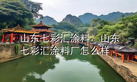 山东七彩汇涂料，山东七彩汇涂料厂怎么样