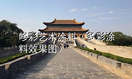 哆彩艺术涂料（多彩涂料效果图）