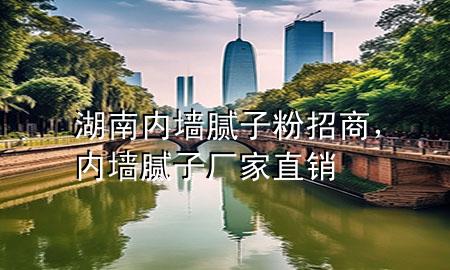 湖南内墙腻子粉招商，内墙腻子厂家直销