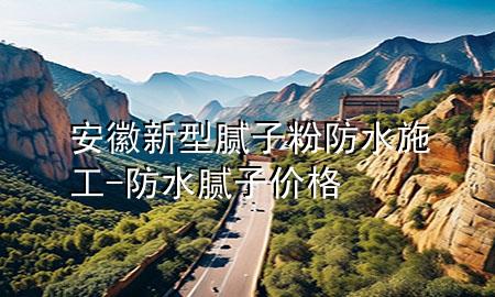 安徽新型腻子粉防水施工-防水腻子价格