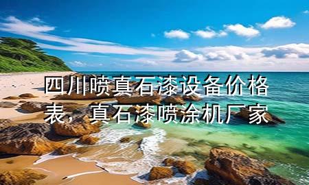 四川喷真石漆设备价格表，真石漆喷涂机厂家