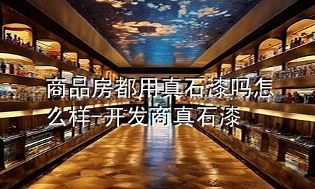 商品房都用真石漆吗怎么样-开发商真石漆