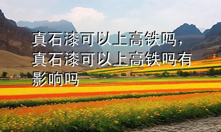 真石漆可以上高铁吗，真石漆可以上高铁吗有影响吗