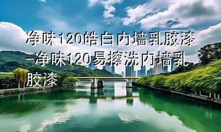 净味120皓白内墙乳胶漆-净味120易擦洗内墙乳胶漆