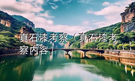 真石漆考察（真石漆考察内容）